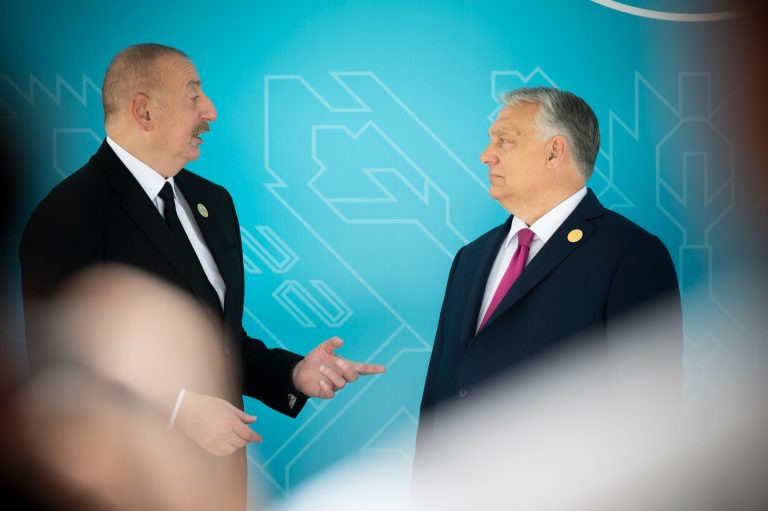 Azeri elnök: baráti és dinamikusan fejlődő kapcsolat köti össze Magyarországot és Azerbajdzsánt
