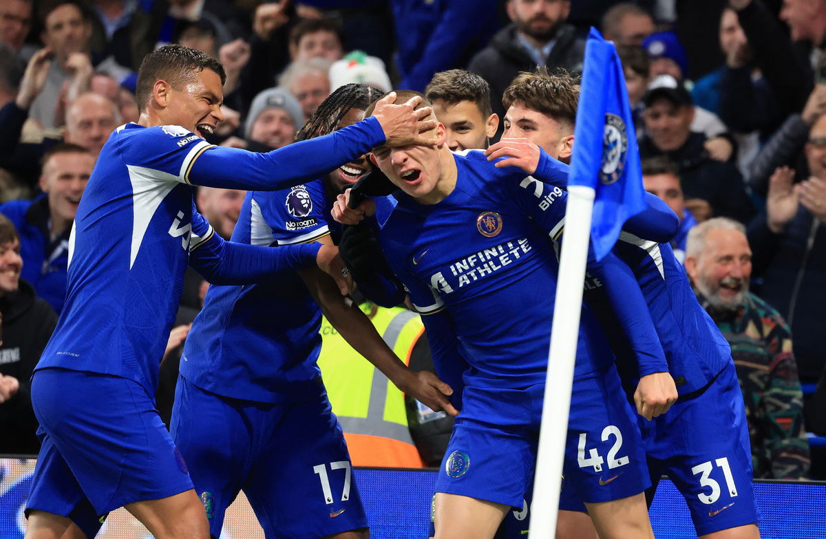 Chelsea delivered a historic slap against Everton