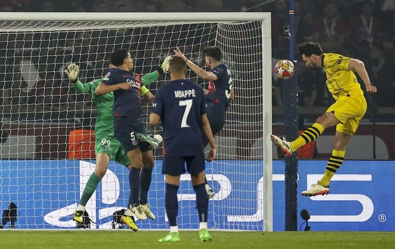 Dráma Párizsban, a PSG kiesésével döntős a Dortmund a Bajnokok Ligájában