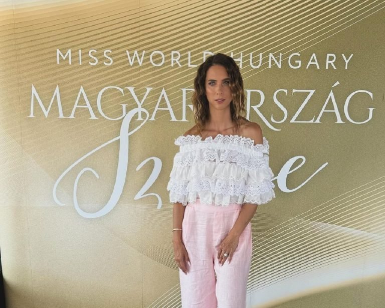 Miss World Hungary: Rogán-Gaál Cecília csak úgy ragyogott a fotózáson