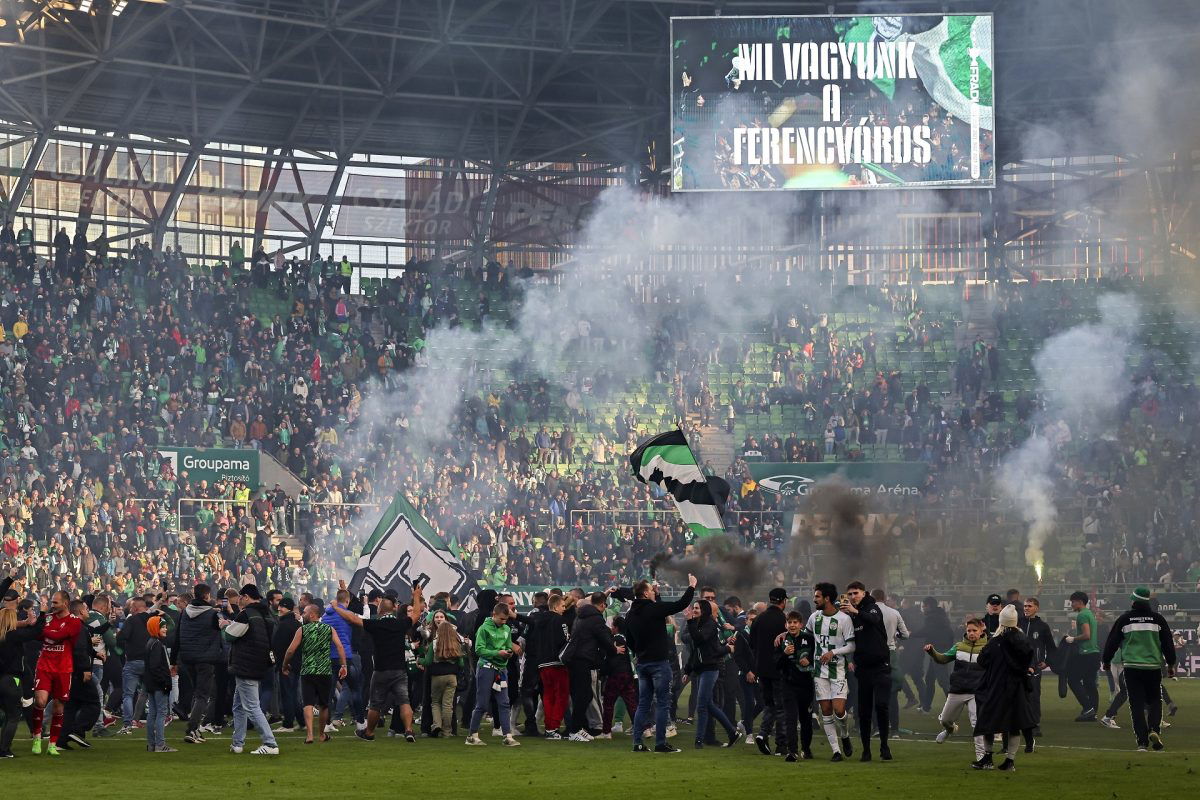 A Ferencváros edzője a szurkolóknak kedveskedett a DVSC kiütése után