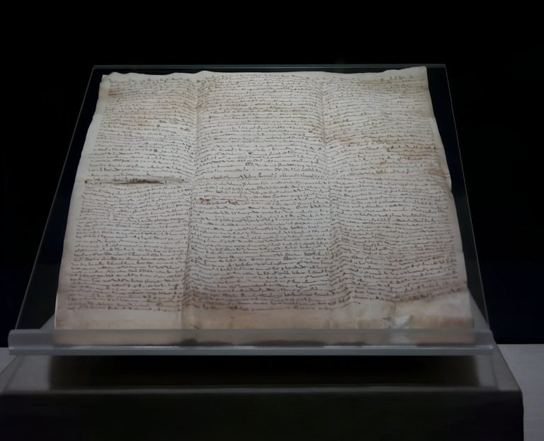 Két 80-as éveiben járó nő megpróbálta megrongálni a Magna Chartát (videó)