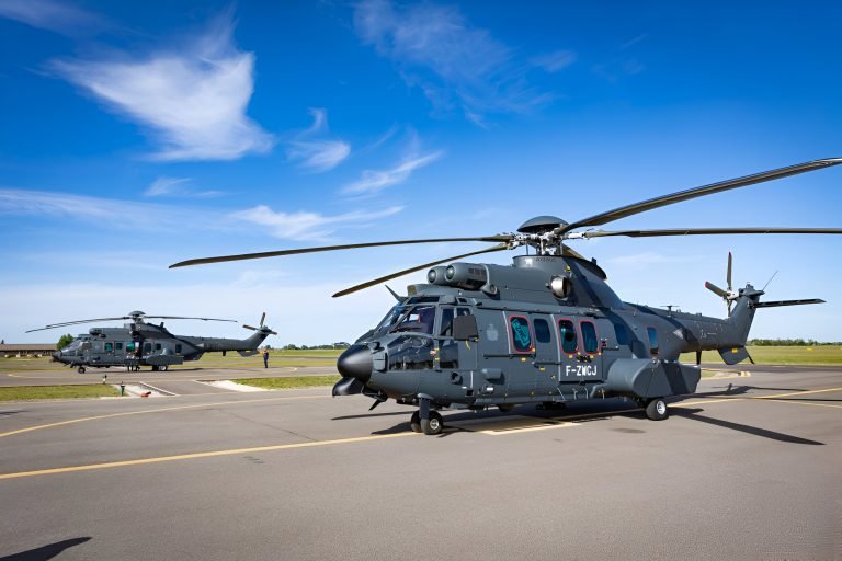 Két újabb H225M típusú helikopter érkezett a Magyar Honvédséghez