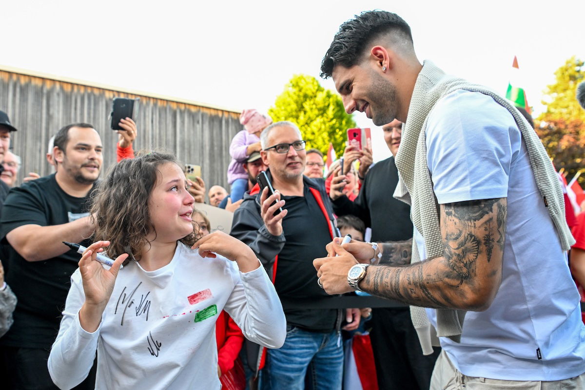 Megérkezett a magyar válogatott a németországi bázisára