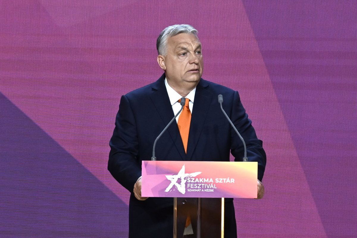 Orbán Viktor: ha munka van, akkor lesznek dolgozni akaró fiatalok is