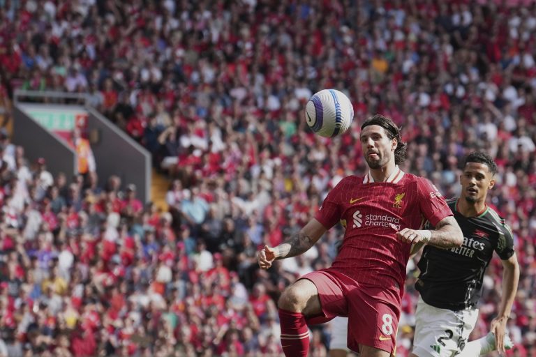 Videón Szoboszlai parádés gólpassza az Arsenal ellen, megint varázsolt Dominik